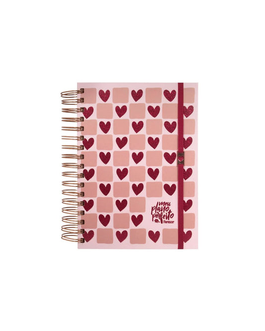 Planner Meu Plano Perfeito Florescer | Capa Dura Coração
