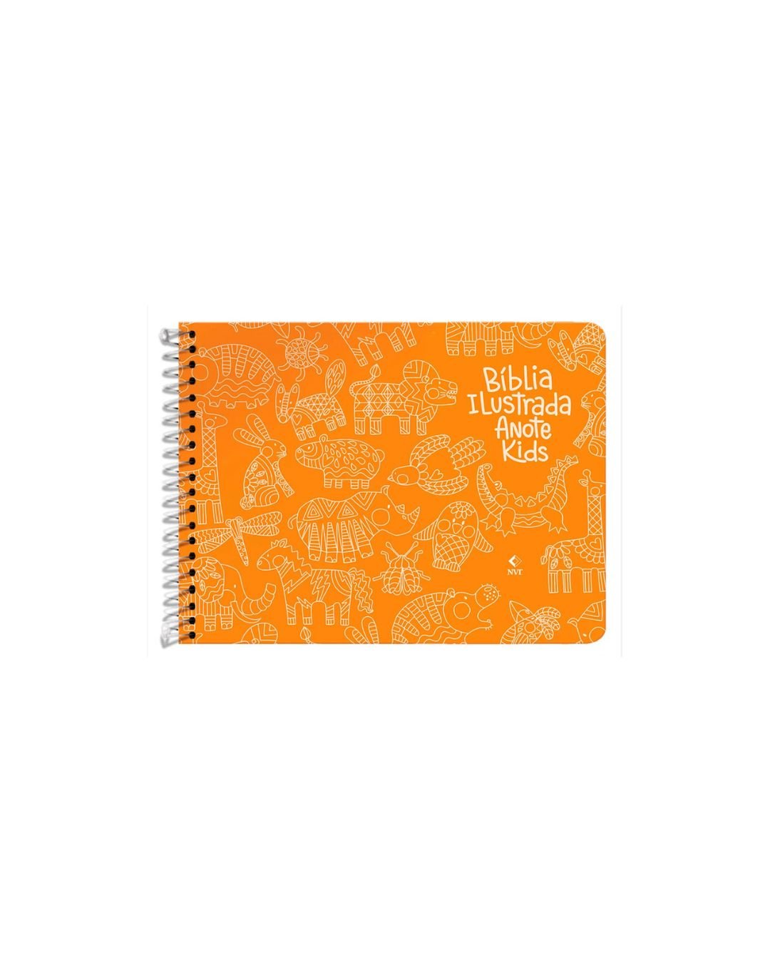 Bíblia Ilustrada Anote Kids | NVT | Letra Normal | Arca De Noé