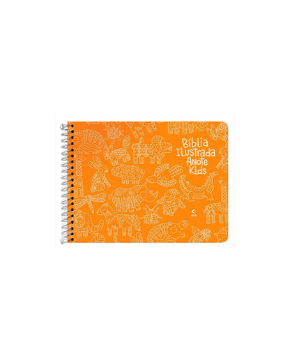 Bíblia Ilustrada Anote Kids | NVT | Letra Normal | Arca De Noé