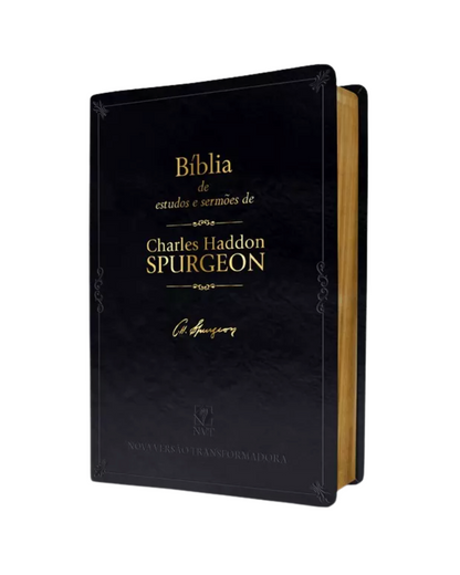 Bíblia de Estudo e Sermões de C. H. Spurgeon | NVT | Letra Grande