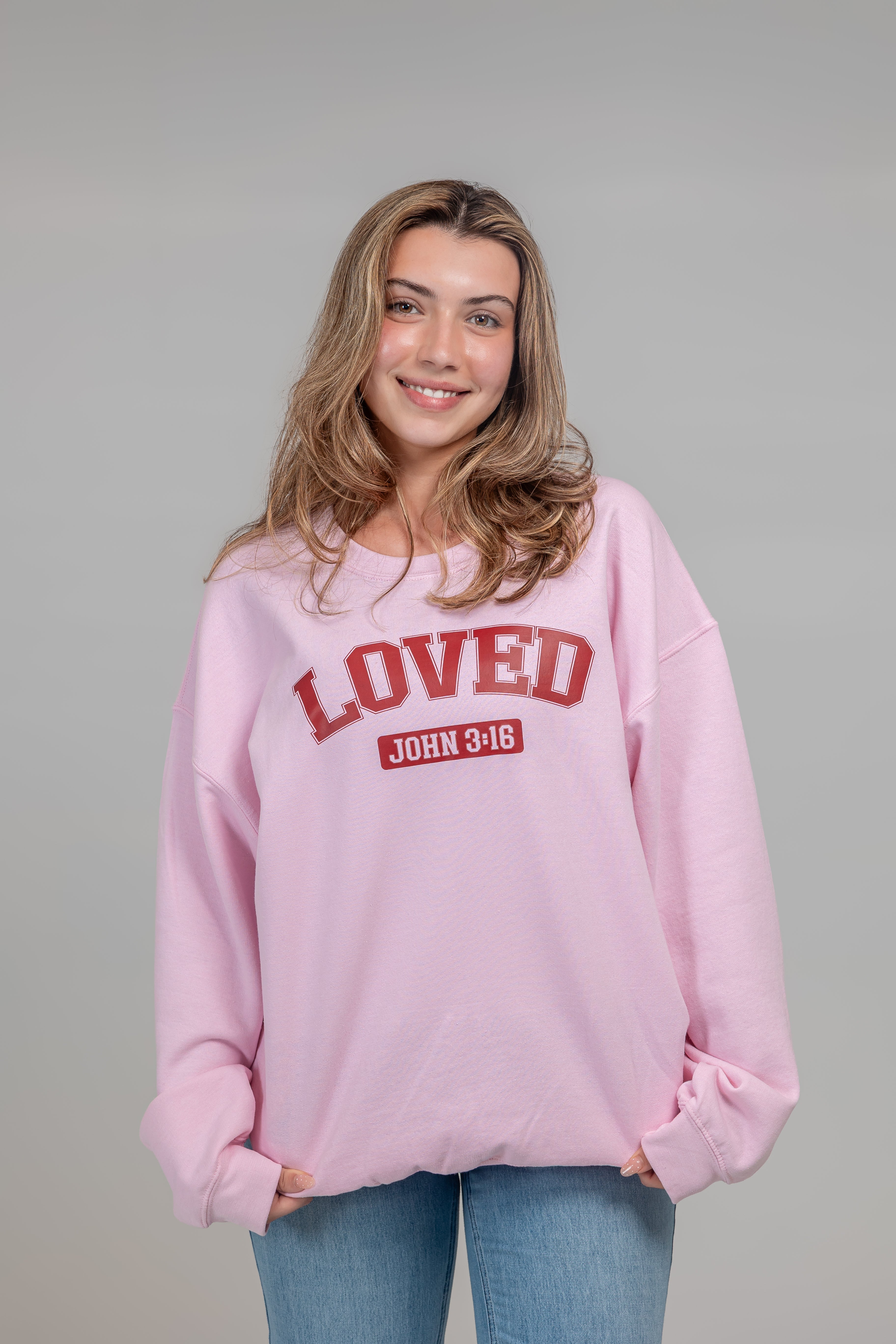 Loved - John 3:16 | Sweatshirt
