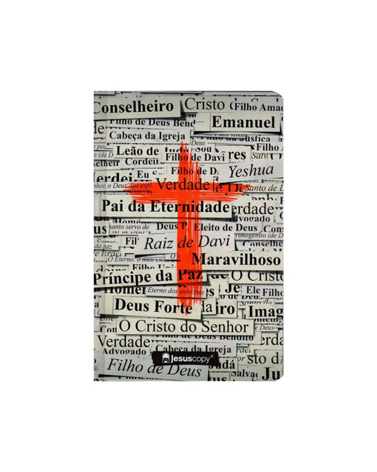 Bíblia Cruz Jesus Copy | NVI | Letra Normal | Capa Dura
