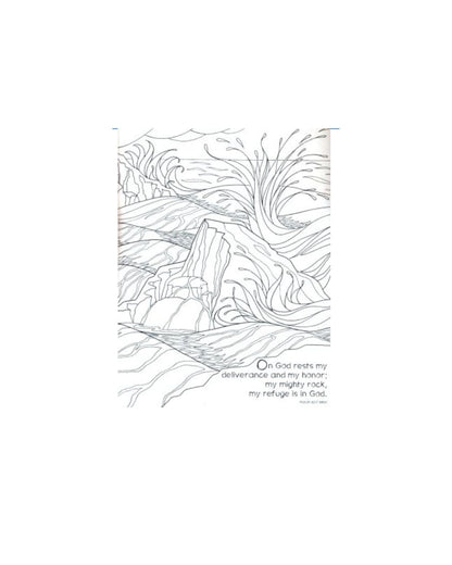 The Beloved Psalms Coloring Book/Majestic Expressions Series