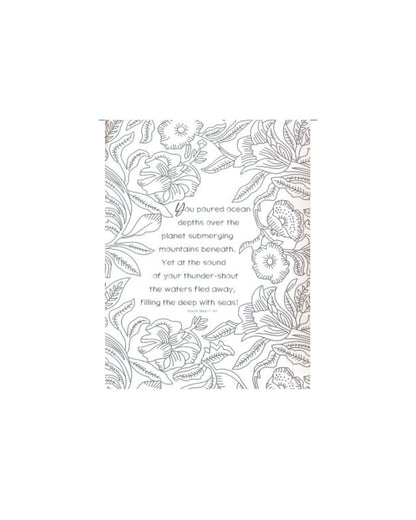 The Beloved Psalms Coloring Book/Majestic Expressions Series