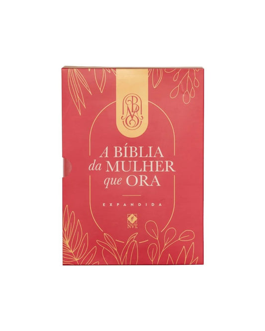 A Bíblia da Mulher que Ora | Edição Expandida | NVT | Letra Normal | Vinho