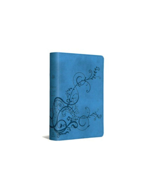 Student Study Bible, TruTone, Sky Blue with Ivy Design