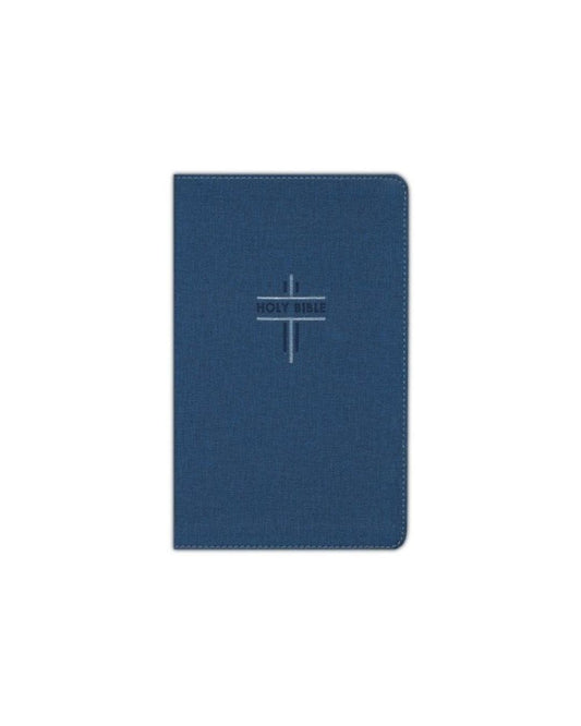 NIV Thinline Bible for Teens, Comfort Print--soft leather-look, blue (red letter)