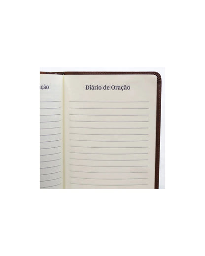 Bíblia Sagrada | ACF | Letra Grande | Couro Soft Marrom