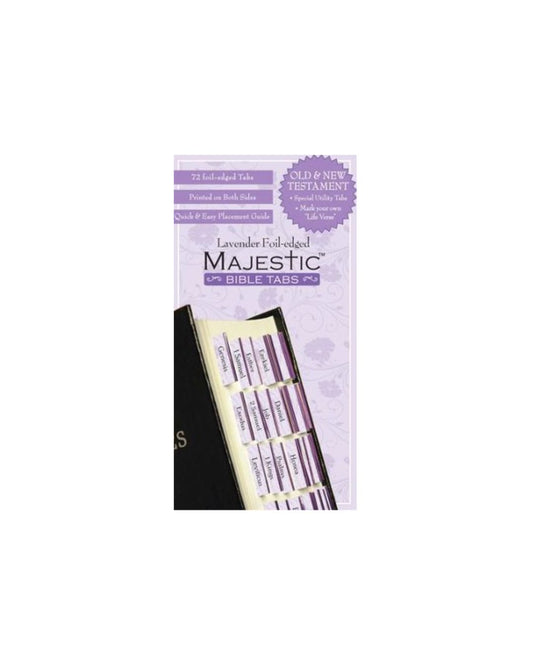 Majestic Bible Tabs - Lavender