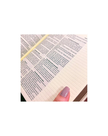 Bíblia Sagrada Leia E Anote | NVT | Letra Normal | Capa Dura Enraizada