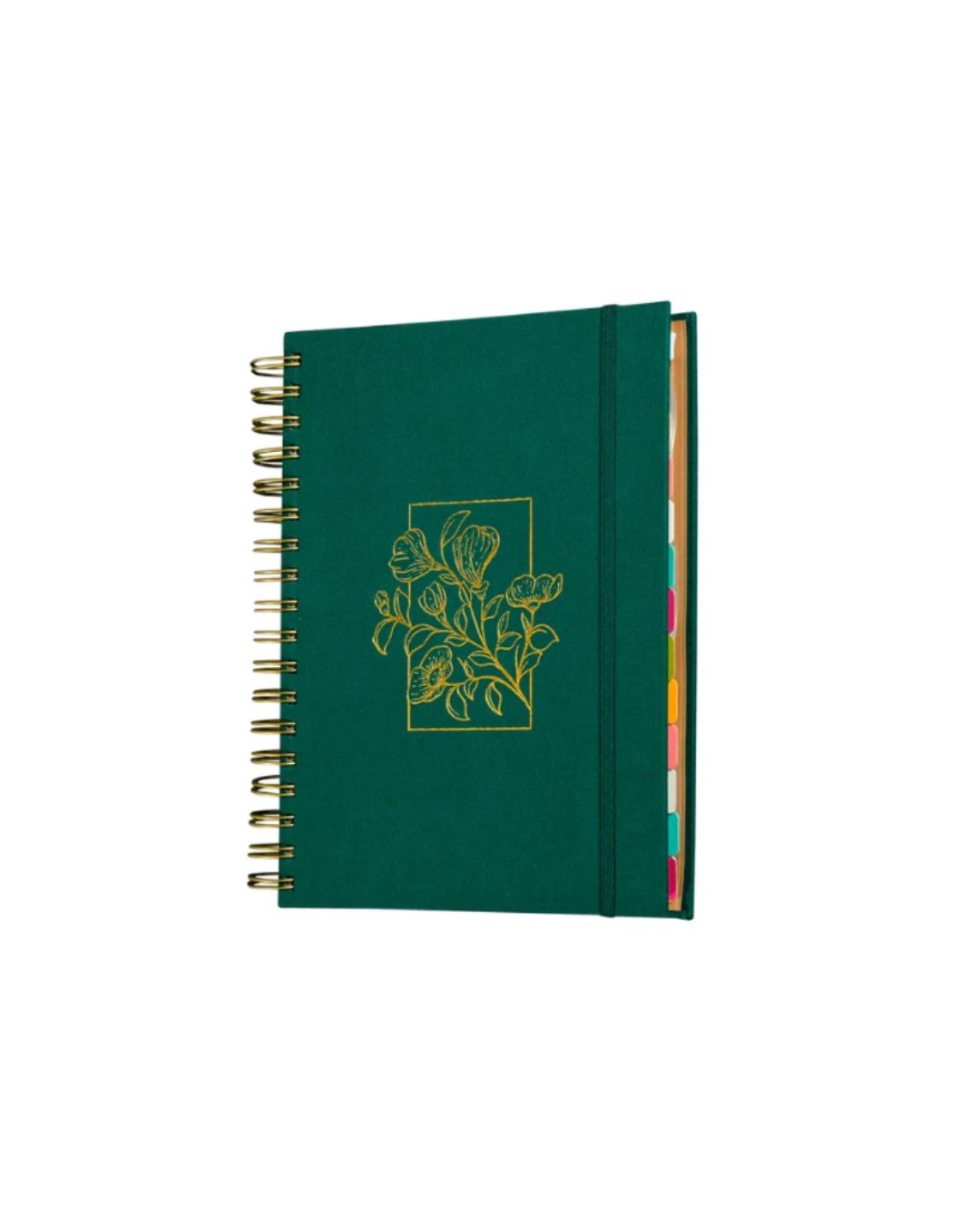 Planner Meu Plano Perfeito | Capa Dura Com Tecido Verde