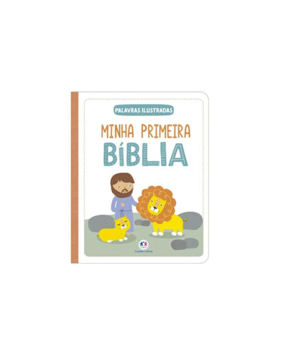 Minha Primeira Bíblia | Palavras Ilustradas | Capa Almofadada