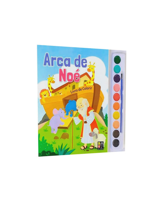 Arca de Noé | Livro de Colorir | Aquarela