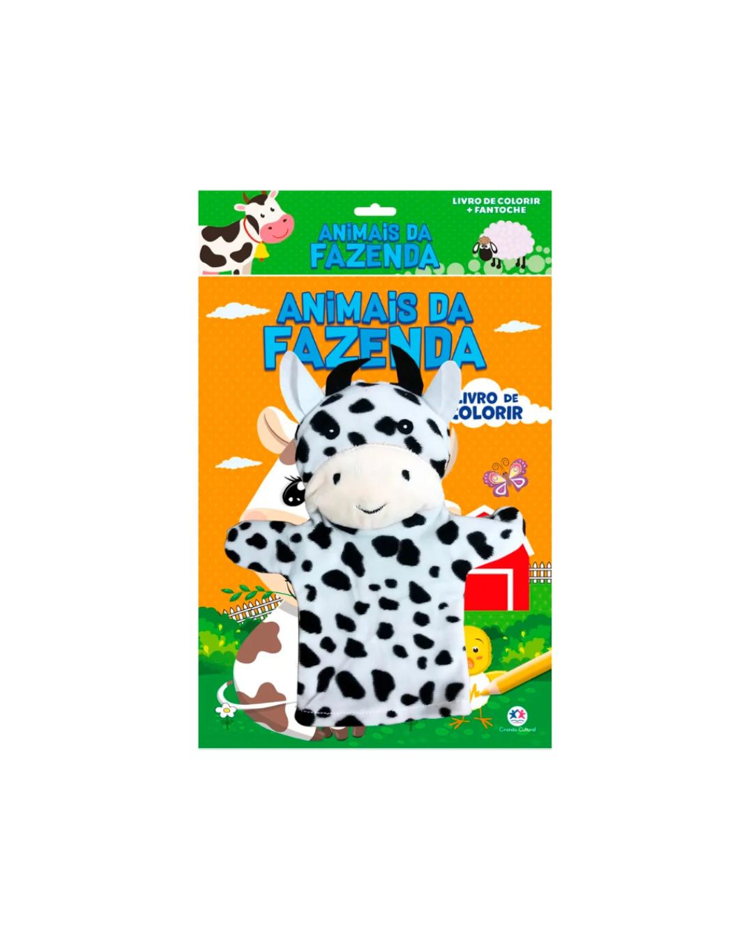 Livro de Colorir | Fantoche | Animais da Fazenda