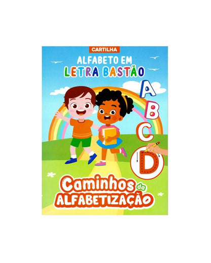 Cartilha Alfabeto em Letra Bastão | Caminho da Alfabetização