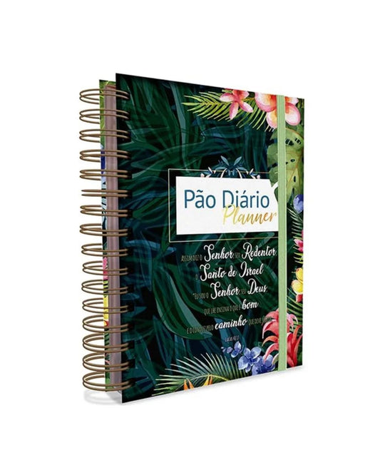 Planner Pão Diário | Capa Dura Espiral | Isaías 48:17