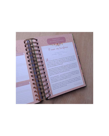 Planner Pão Diário | Capa Dura Espiral | Isaías 48:17