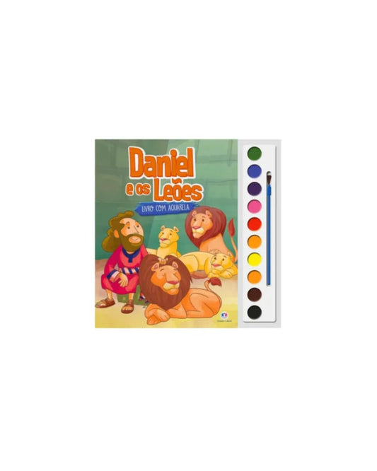 Daniel e os Leões | Livro com Aquarela