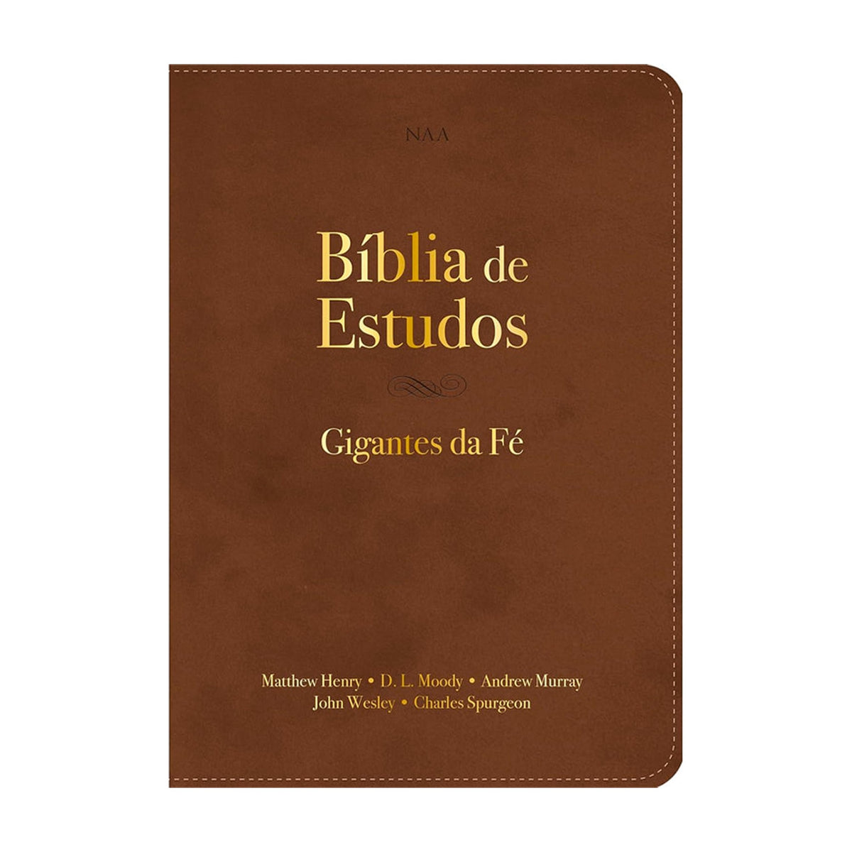 Bíblia de Estudos | NAA | Gigantes da Fé | Marrom