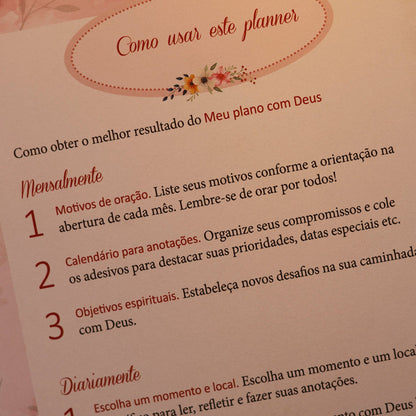 Devocional Meu Plano Com Deus | Azul